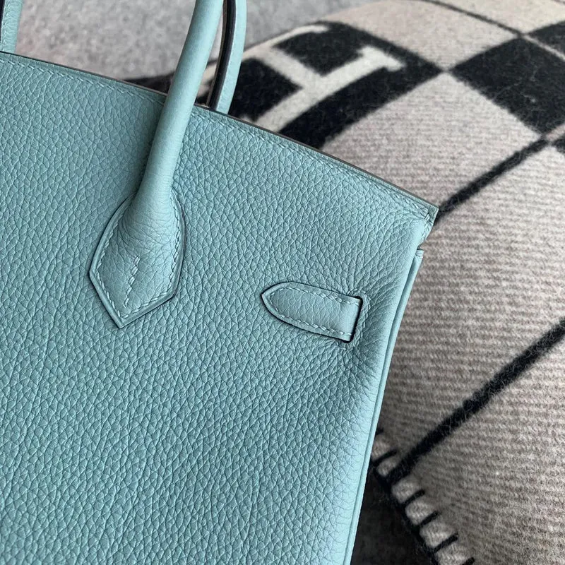 BIRKIN 25 TOGO LEATHER BLUE CIEL WITH GOLD HARDWARE (GHW) - 3
