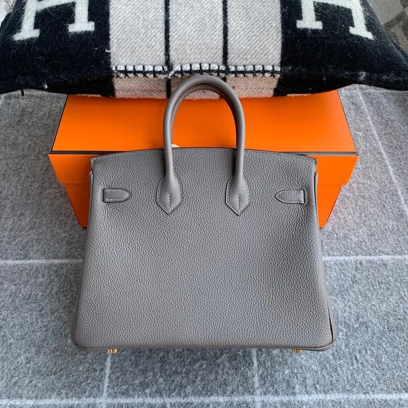 BIRKIN 25 TOGO LEATHER ETAIN WITH GOLD HARDWARE (GHW) - 2