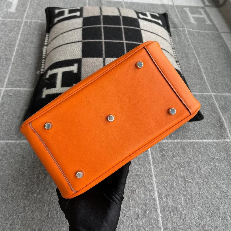 LINDY 26 SWIFT LEATHER ORANGE WITH PALLADIUM HARDWARE (PHW) - 5