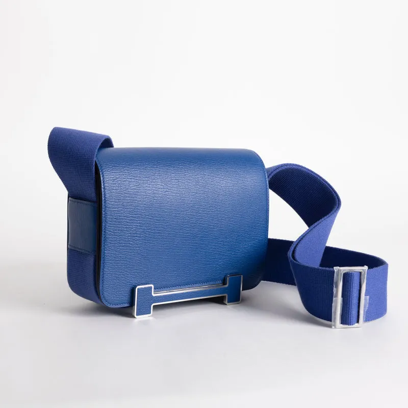 GETA CHEVRE LEATHER BLEU ELECTRIC WITH PALLADIUM HARDWARE (PHW) - 2