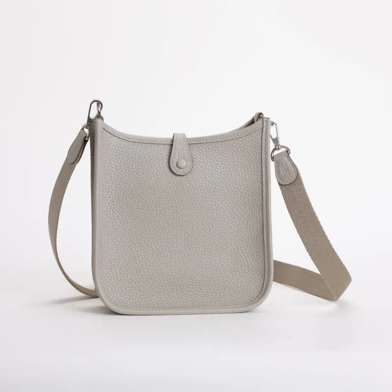 MINI EVELYNE (TPM) CLEMENCE LEATHER BETON WITH PALLADIUM HARDWARE (PHW) - 3