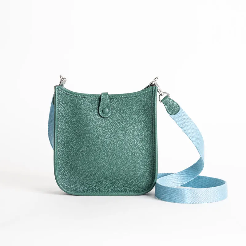 MINI EVELYNE (TPM) CLEMENCE LEATHER MALACHITE WITH PALLADIUM HARDWARE (PHW) - 3