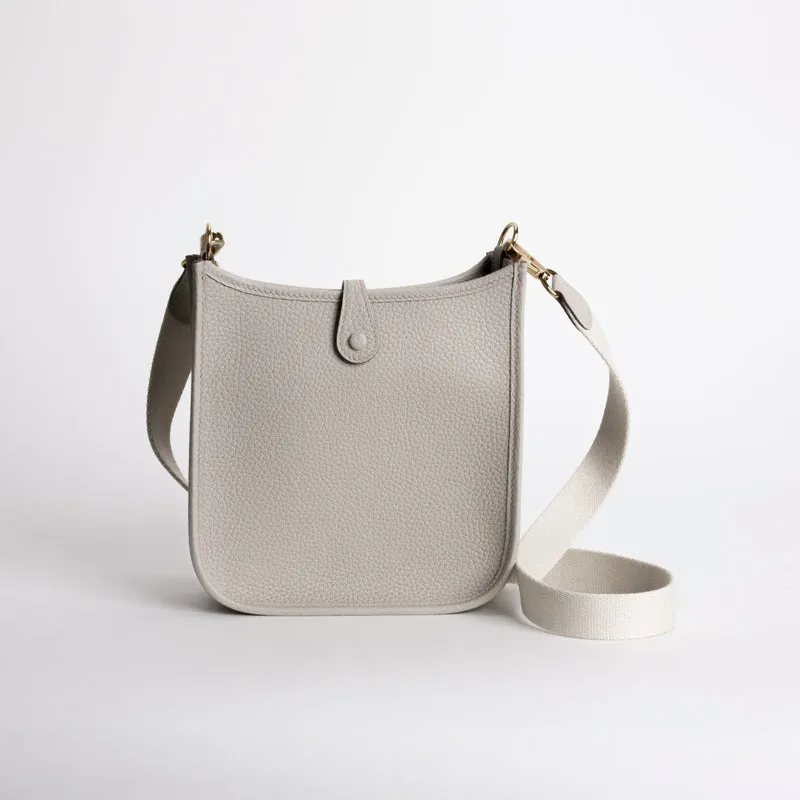 MINI EVELYNE (TPM) CLEMENCE LEATHER BETON WITH GOLD HARDWARE (GHW) - 2