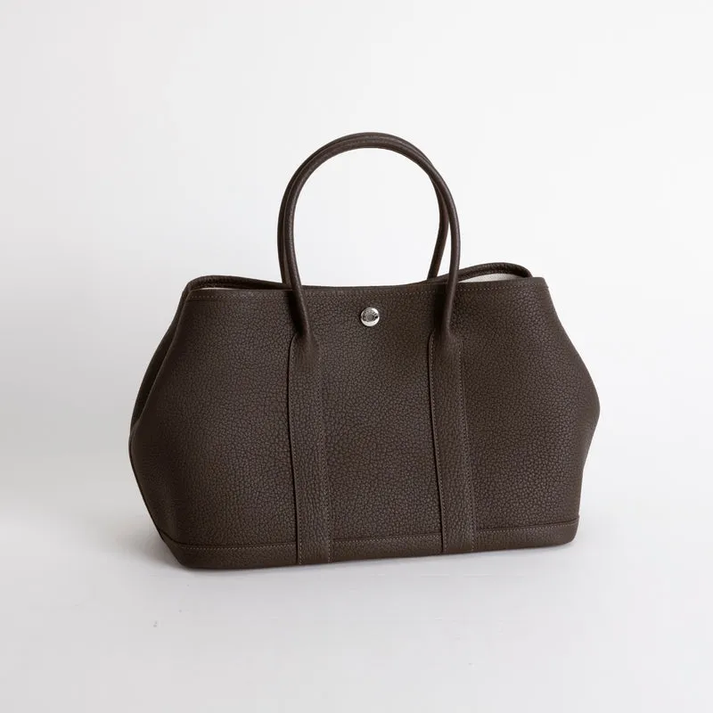 GARDEN PARTY 30 NEGONDA LEATHER EBENE WITH PALLADIUM HARDWARE (PHW) - 2