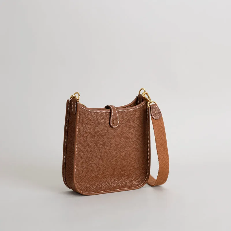 MINI EVELYNE (TPM) CLEMENCE LEATHER GOLD WITH GOLD HARDWARE (GHW) - 3
