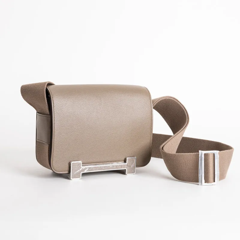 GETA CHEVRE LEATHER ETOUPE WITH PALLADIUM HARDWARE (PHW) - 2