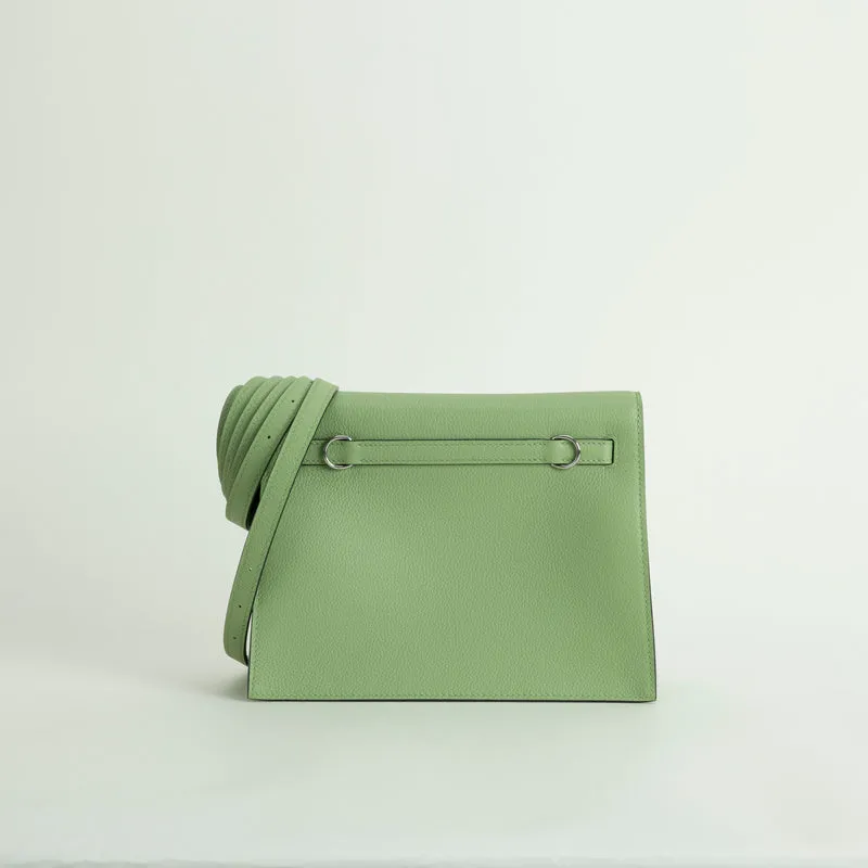 KELLY DANSE EVERCOLOR LEATHER VERT CRIQUET WITH PALLADIUM HARDWARE (PHW) - 3