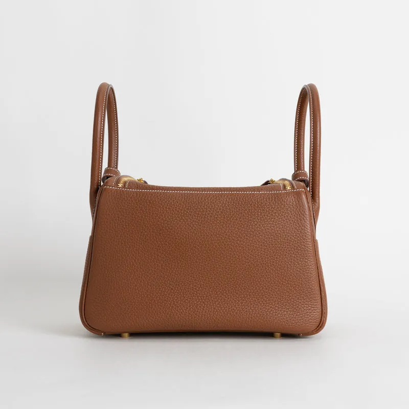 LINDY 26 CLEMENCE LEATHER GOLD WITH GOLD HARDWARE (GHW) - 3