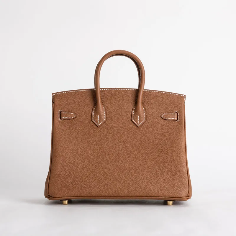 BIRKIN 25 TOGO LEATHER GOLD WITH GOLD HARDWARE (GHW) - 3