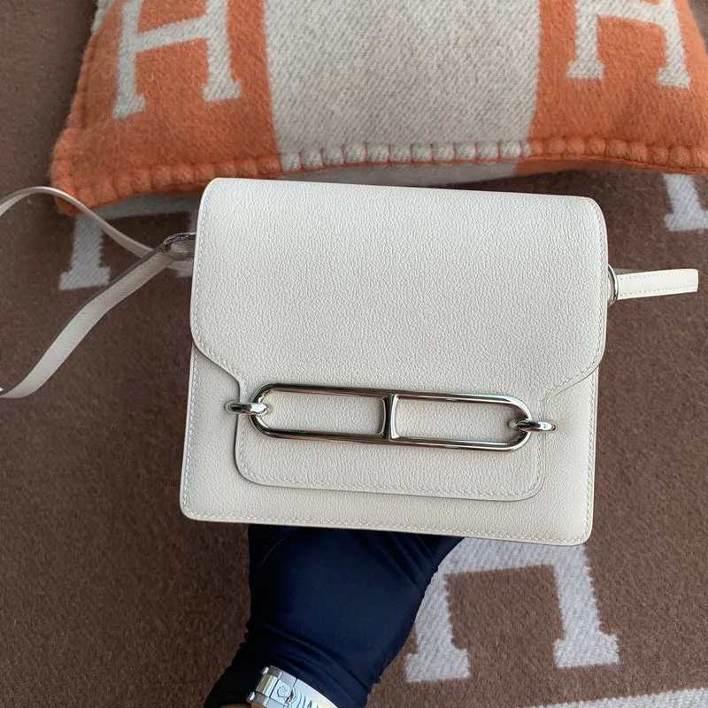 MINI ROULIS (18) EVERCOLOR LEATHER CRAIE WITH PALLADIUM HARDWARE (PHW) - 3
