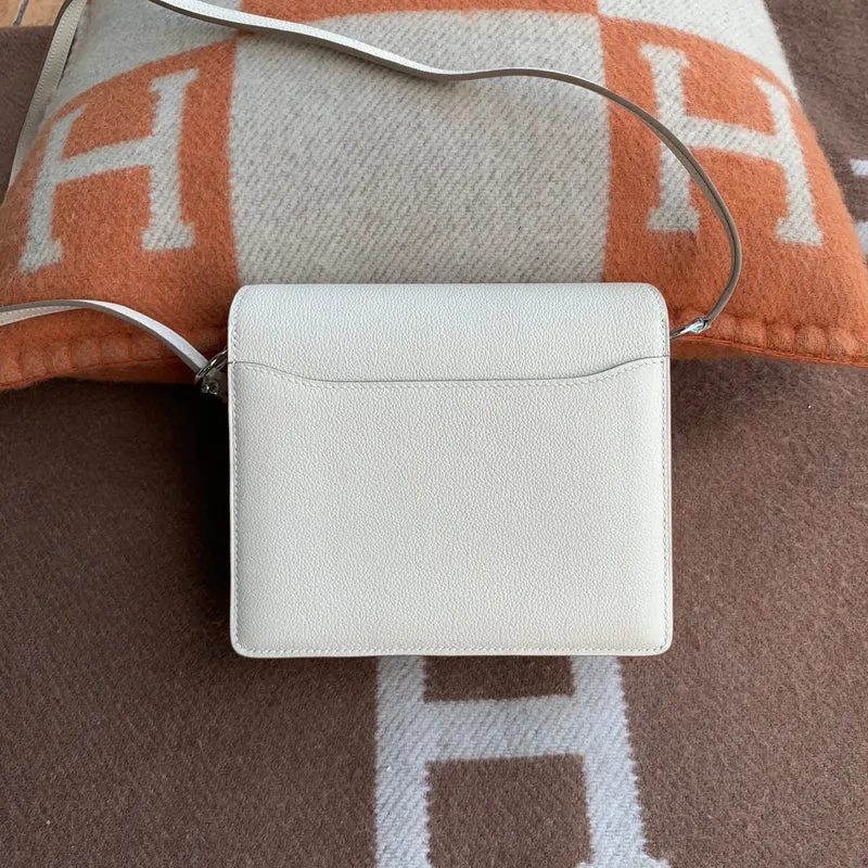 MINI ROULIS (18) EVERCOLOR LEATHER CRAIE WITH PALLADIUM HARDWARE (PHW) - 2