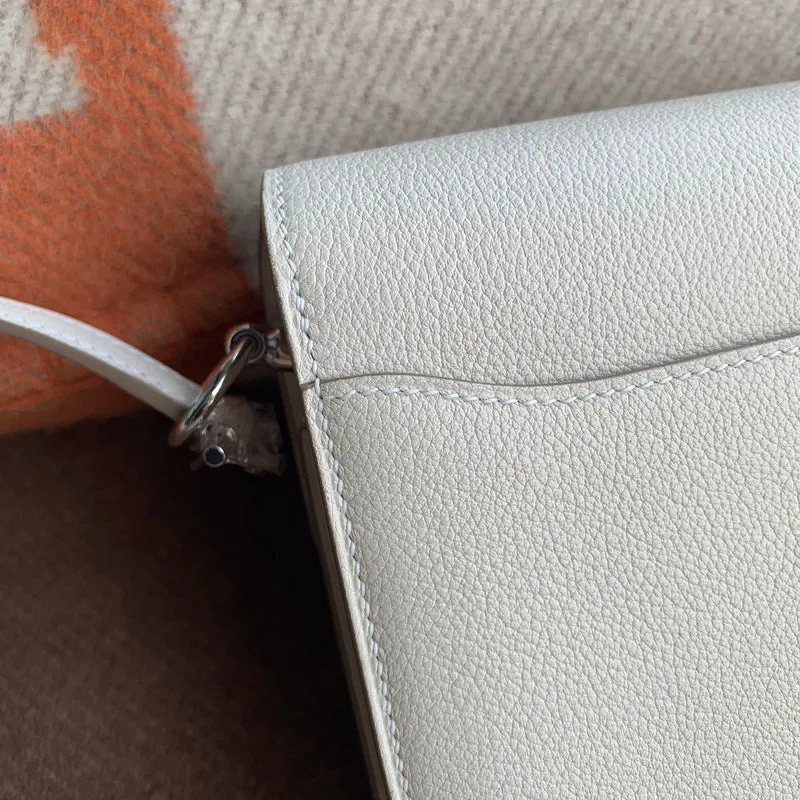 MINI ROULIS (18) EVERCOLOR LEATHER CRAIE WITH PALLADIUM HARDWARE (PHW) - 9