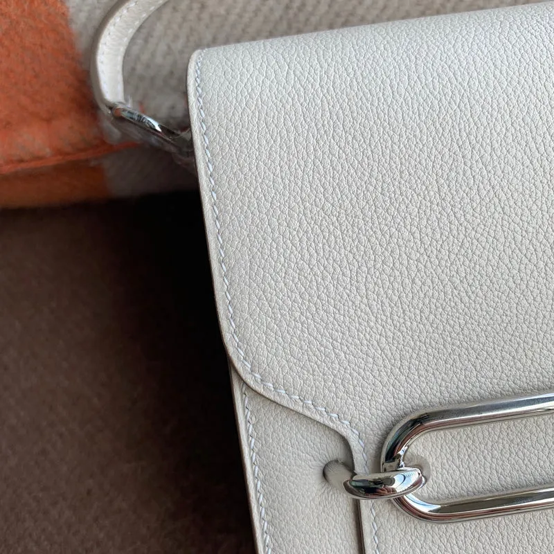 MINI ROULIS (18) EVERCOLOR LEATHER CRAIE WITH PALLADIUM HARDWARE (PHW) - 5