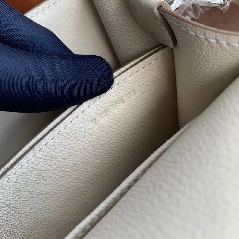 MINI ROULIS (18) EVERCOLOR LEATHER CRAIE WITH PALLADIUM HARDWARE (PHW) - 8