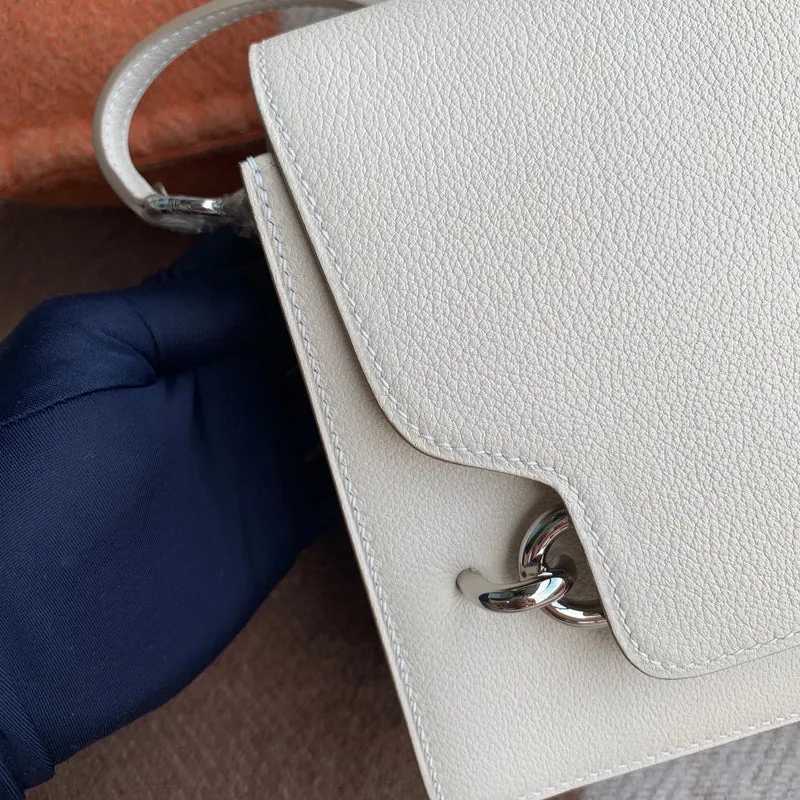 MINI ROULIS (18) EVERCOLOR LEATHER CRAIE WITH PALLADIUM HARDWARE (PHW) - 7