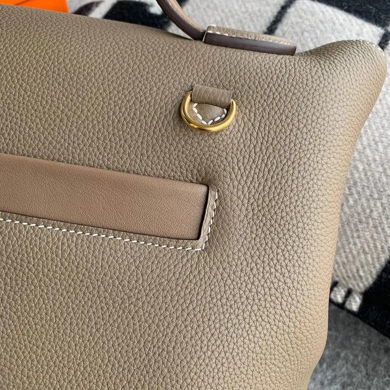 24/24 (29) TOGO & SWIFT LEATHER ETOUPE WITH GOLD HARDWARE (GHW) - 7