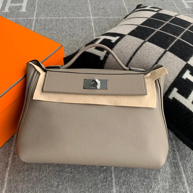 24/24 (29) TOGO & SWIFT LEATHER GRIS ASPHALT WITH PALLADIUM HARDWARE (PHW) - 2