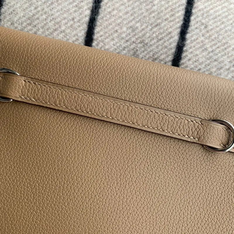 KELLY DANSE EVERCOLOR LEATHER BEIGE DE WEIMAR WITH PALLADIUM HARDWARE (PHW) - 7
