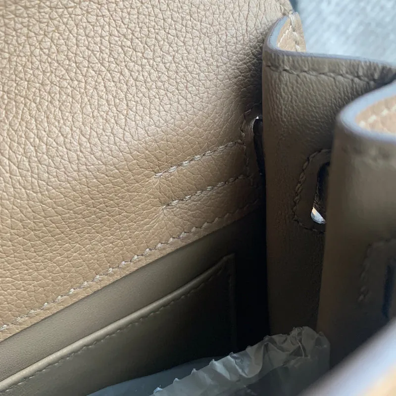 KELLY DANSE EVERCOLOR LEATHER BEIGE DE WEIMAR WITH PALLADIUM HARDWARE (PHW) - 4