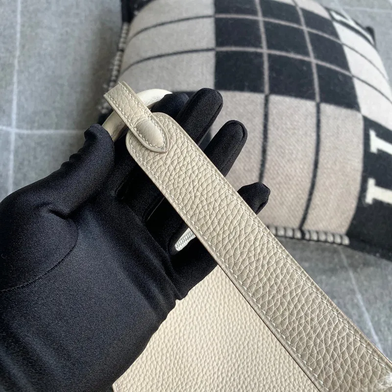 LINDY 26 CLEMENCE LEATHER CRAIE WITH PALLADIUM HARDWARE (PHW) - 7
