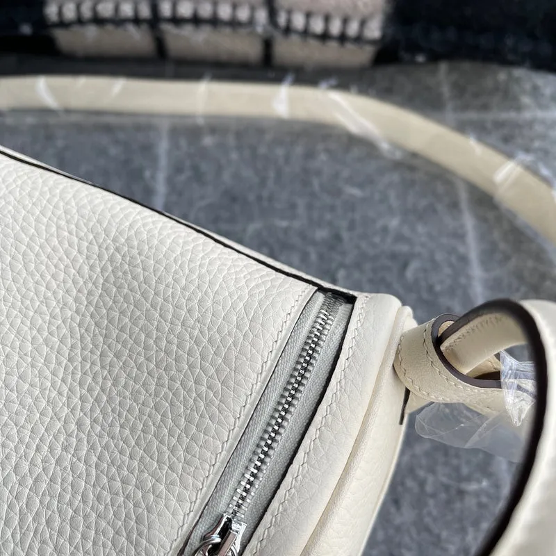 MINI LINDY 20 CLEMENCE LEATHER NATA WITH PALLADIUM HARDWARE (PHW) - 6