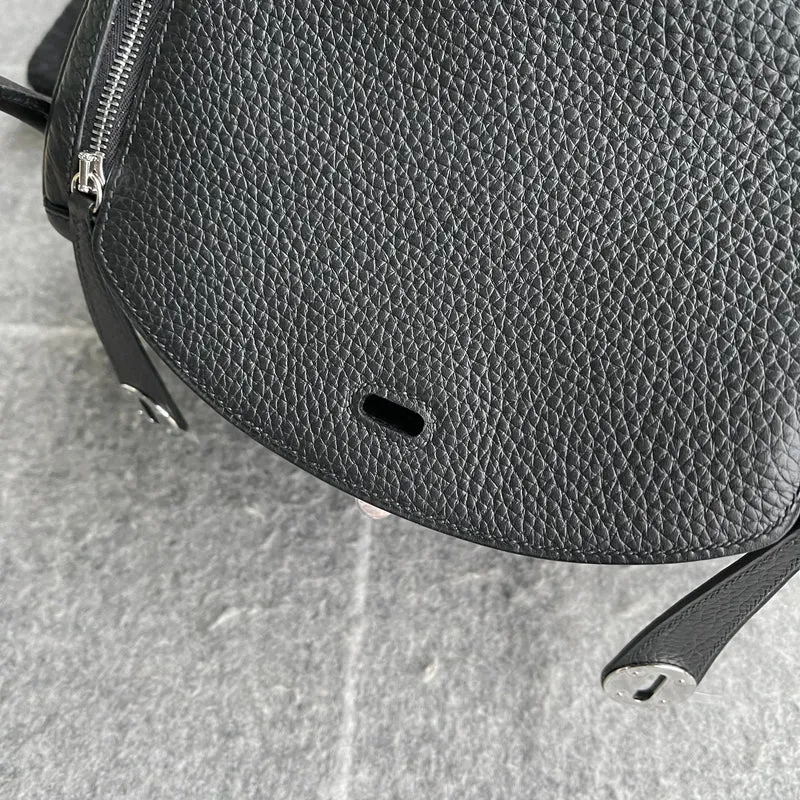 LINDY 26 CLEMENCE LEATHER NOIR (BLACK) WITH PALLADIUM HARDWARE (PHW) - 8