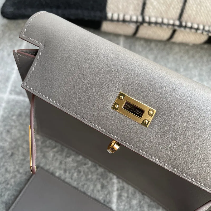 KELLY DANSE SWIFT LEATHER ETAIN WITH GOLD HARDWARE (GHW) - 7