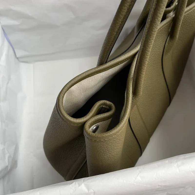GARDEN PARTY 30 NEGONDA LEATHER OLIVE GREEN WITH PALLADIUM HARDWARE (PHW) - 4