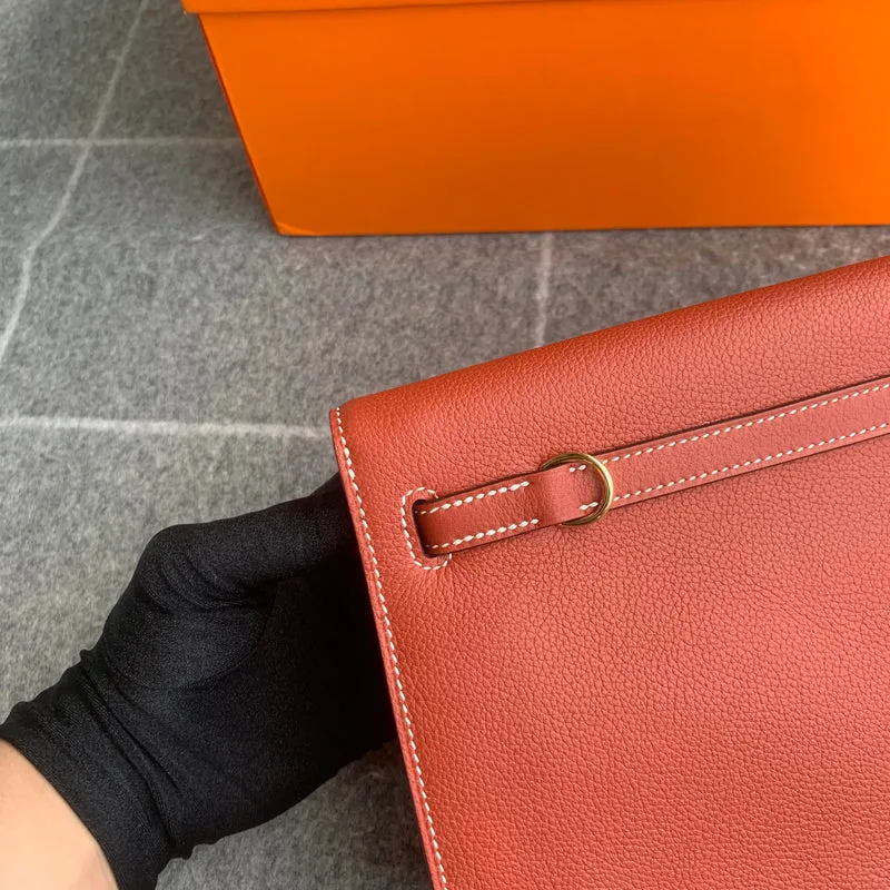 KELLY DANSE EVERCOLOR LEATHER SIENNA WITH GOLD HARDWARE (GHW) - 5