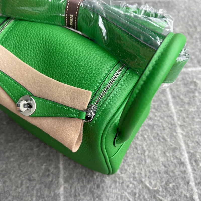 MINI LINDY 20 CLEMENCE LEATHER BAMBOO WITH PALLADIUM HARDWARE (PHW) - 3