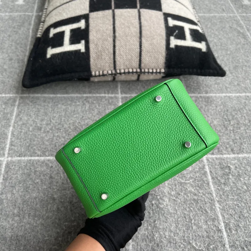 MINI LINDY 20 CLEMENCE LEATHER BAMBOO WITH PALLADIUM HARDWARE (PHW) - 6