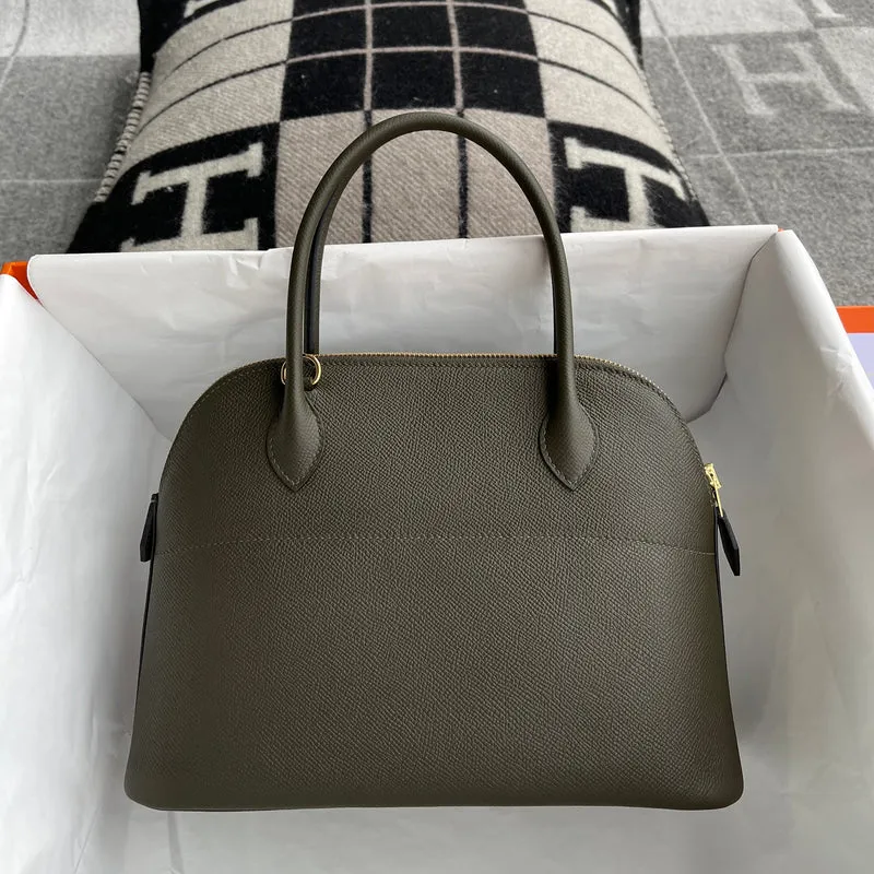 BOLIDE 27 EPSOM LEATHER VERT DE GRIS WITH GOLD HARDWARE (GHW) - 2