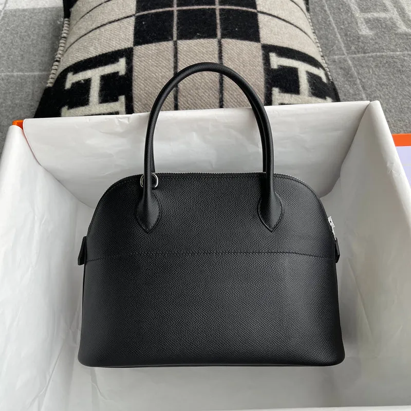 BOLIDE 27 EPSOM LEATHER NOIR (BLACK) WITH PALLADIUM HARDWARE (PHW) - 2