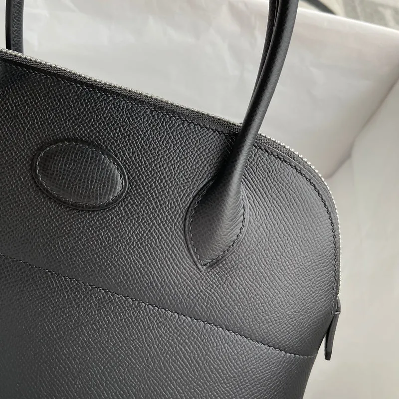 BOLIDE 27 EPSOM LEATHER NOIR (BLACK) WITH PALLADIUM HARDWARE (PHW) - 5