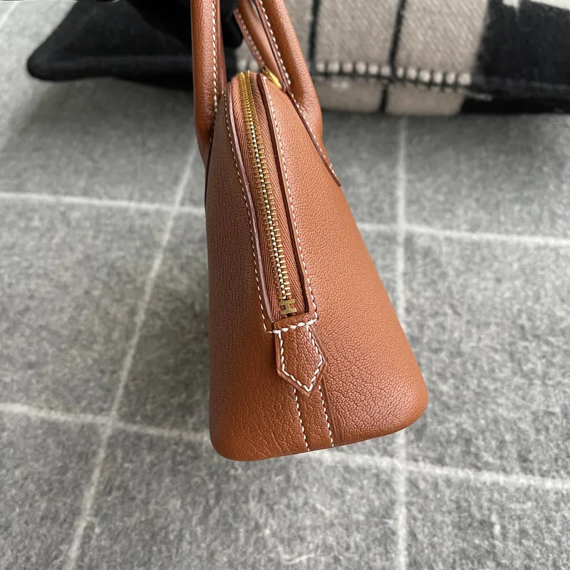 MINI BOLIDE CHEVRE LEATHER GOLD WITH GOLD HARDWARE (GHW) - 4