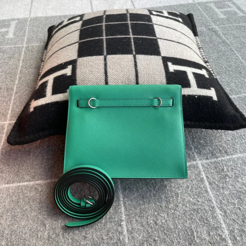 KELLY DANSE EVERCOLOR LEATHER VERT VERONE WITH PALLADIUM HARDWARE (PHW) - 2