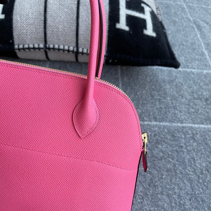 BOLIDE 27 EPSOM LEATHER ROSE AZALEE WITH GOLD HARDWARE (GHW) - 5