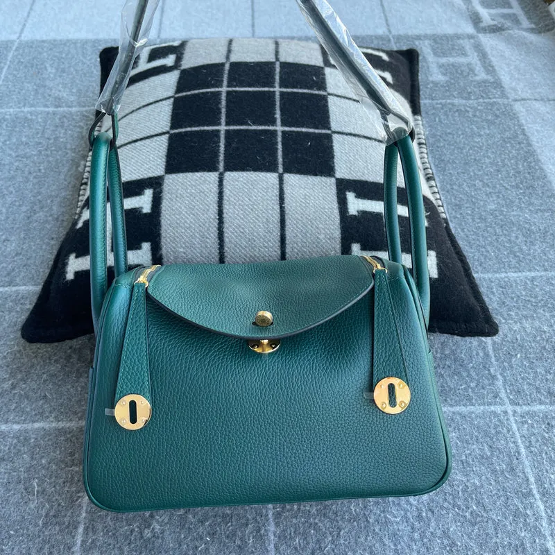 LINDY 26 CLEMENCE LEATHER MALACHIT WITH GOLD HARDWARE (GHW) - 2