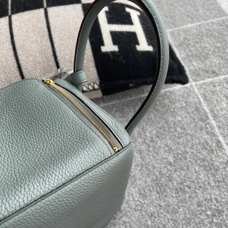 LINDY 26 CLEMENCE LEATHER VERT AMANDE WITH GOLD HARDWARE (GHW) - 4
