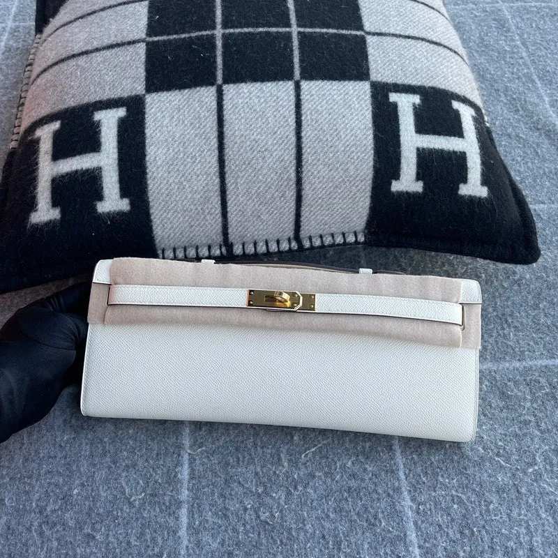 KELLY CUT EPSOM LEATHER CRAIE WITH GOLD HARDWARE (GHW) - 2