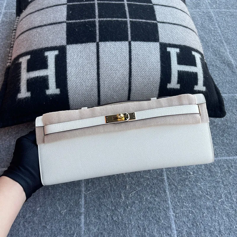 KELLY CUT EPSOM LEATHER CRAIE WITH GOLD HARDWARE (GHW) - 3