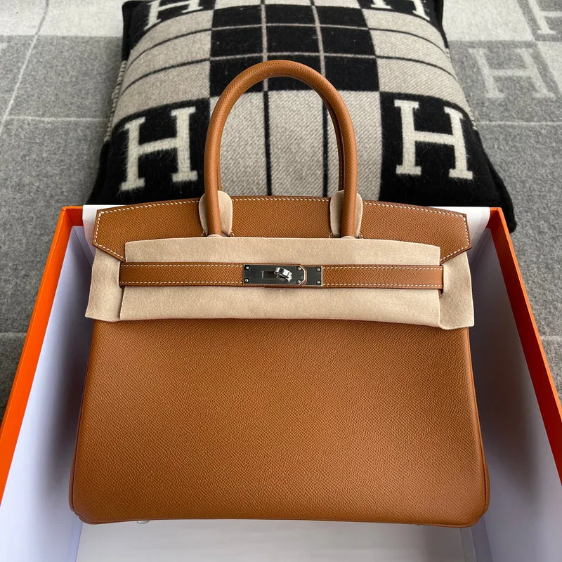 BIRKIN 30 EPSOM LEATHER GOLD WITH PALLADIUM HARDWARE (PHW) - 1
