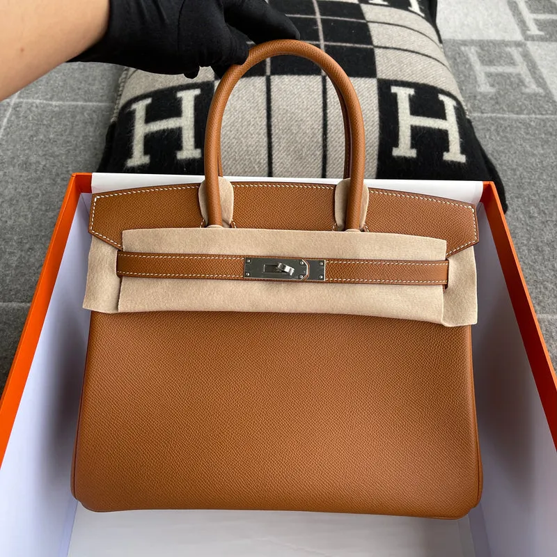 BIRKIN 30 EPSOM LEATHER GOLD WITH PALLADIUM HARDWARE (PHW) - 2