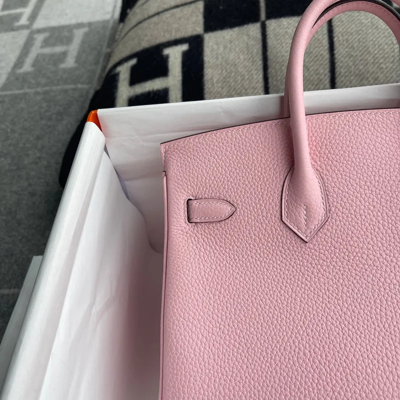 BIRKIN 25 TOGO LEATHER ROSE SAKURA WITH GOLD HARDWARE (GHW) - 6