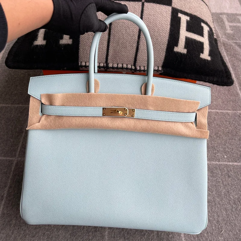 BIRKIN 35 EPSOM LEATHER BLEU ZEPHYR WITH GOLD HARDWARE (GHW) - 2