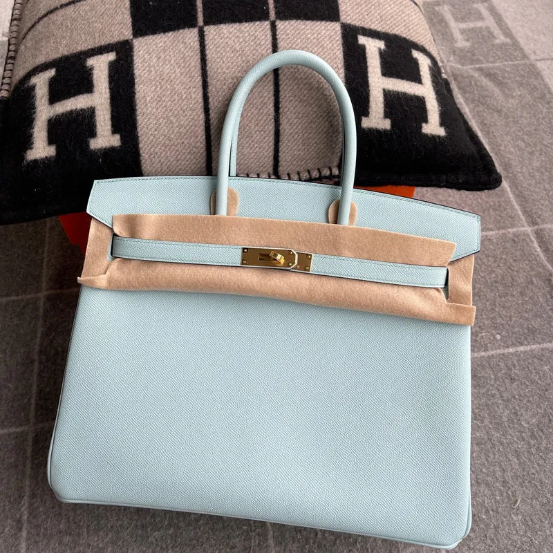 BIRKIN 35 EPSOM LEATHER BLEU ZEPHYR WITH GOLD HARDWARE (GHW) - 3