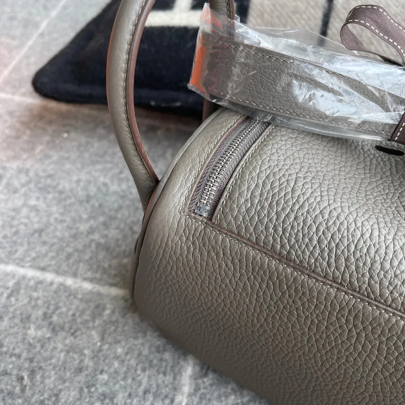 MINI LINDY 20 CLEMENCE LEATHER ETAIN WITH PALLADIUM HARDWARE (PHW) - 8