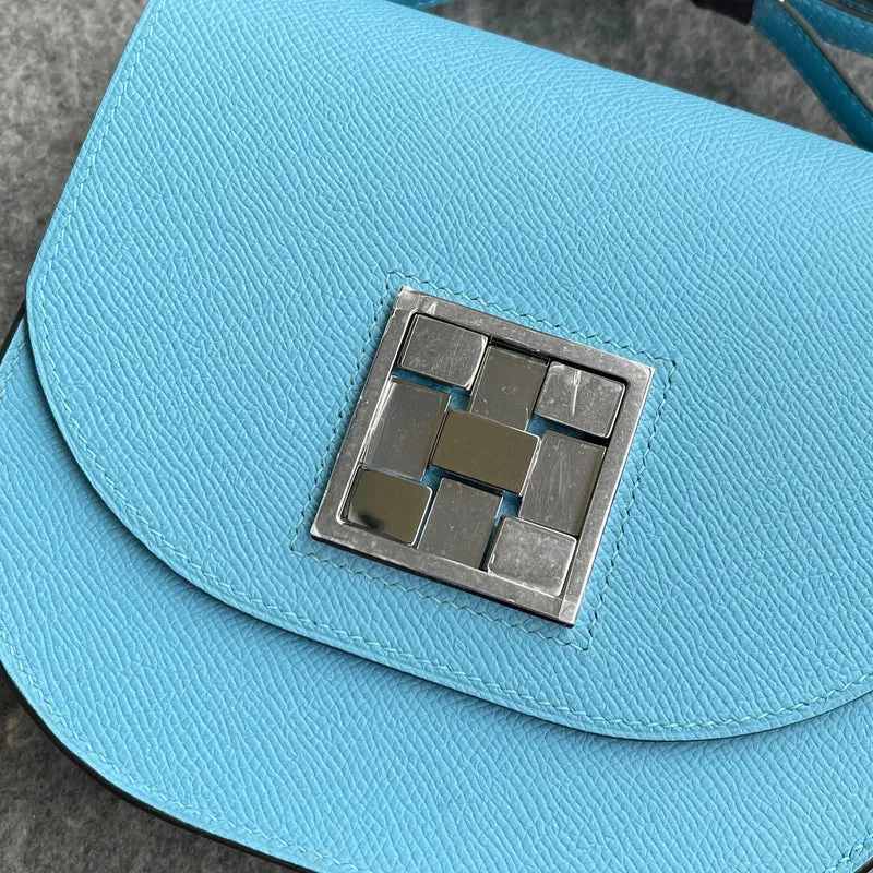 MOSAIQUE 24-17 EPSOM LEATHER BLEU DU NORD WITH PALLADIUM HARDWARE (PHW) - 2
