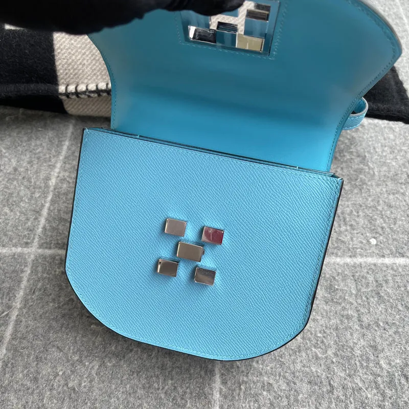 MOSAIQUE 24-17 EPSOM LEATHER BLEU DU NORD WITH PALLADIUM HARDWARE (PHW) - 6