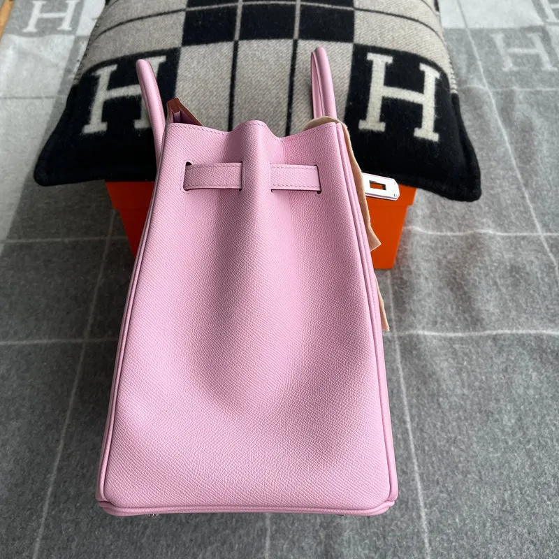 BIRKIN 35 EPSOM LEATHER MAUVE SYLVESTRE WITH PALLADIUM HARDWARE (PHW) - 3